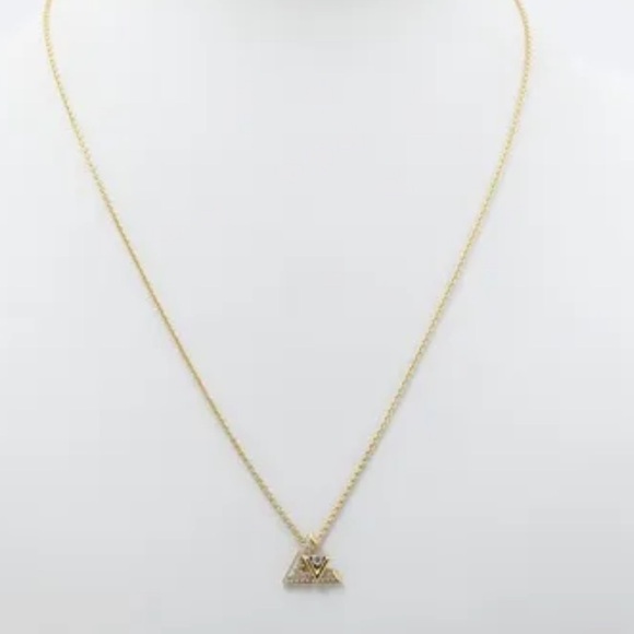 Louis Vuitton LV Volt 750 Gold and Diamond One Pendant Necklace - Picture 2 of 11